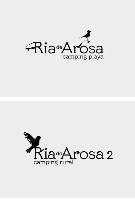 Logotipos Camping Ría de Arousa (uqui)